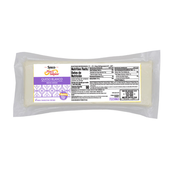 2-PACK OF CHEESE QUESO BLANCO LOAF 5 LB