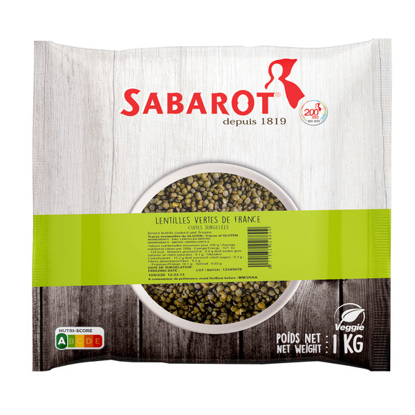 2.2 LB-PACK OF LENTIL PILAF GREEN IQF