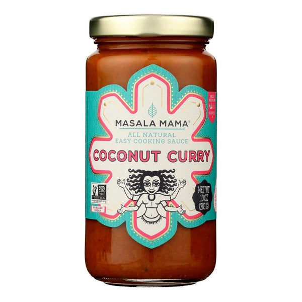 6-PACK OF Sauce Curry Coconut All Natural Masala Mama 10 oz