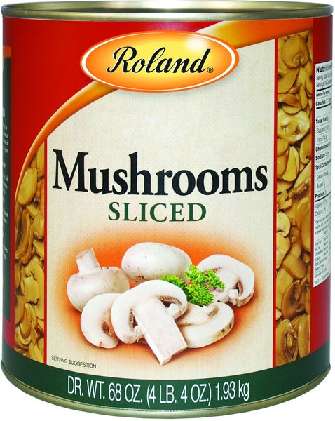 6-PACK OF MUSHROOM SLICED