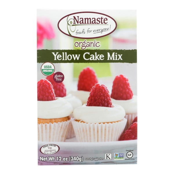 6-PACK OF Mix Cake Yellow Organic Namaste Foods 12 oz