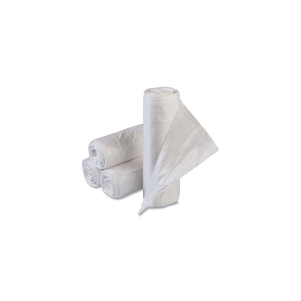 150-PACK OF Inteplast Group DTS2838N Draw-Tuff 23 Gallon Can Liners - Durable 1 Mil Natural Draw-Tape Bags (Pack of 6)
