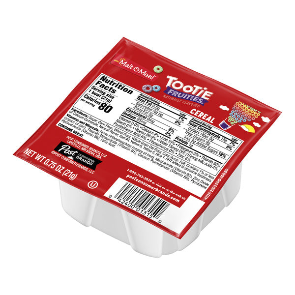 1-PACK OF CEREAL TOOTIE FRUITIE BWLPK