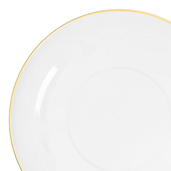 12-PACK OF Plate Salad 7.5" Organic Round Plast
