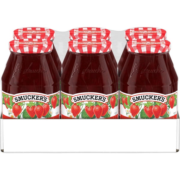 6-PACK OF PRESERVE STRAWBERRY