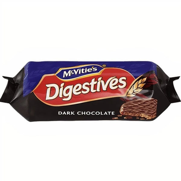 12-PACK OF Cookie DARK CHOCOLATE DIGESTIVEs McVITIES, LBB Imports