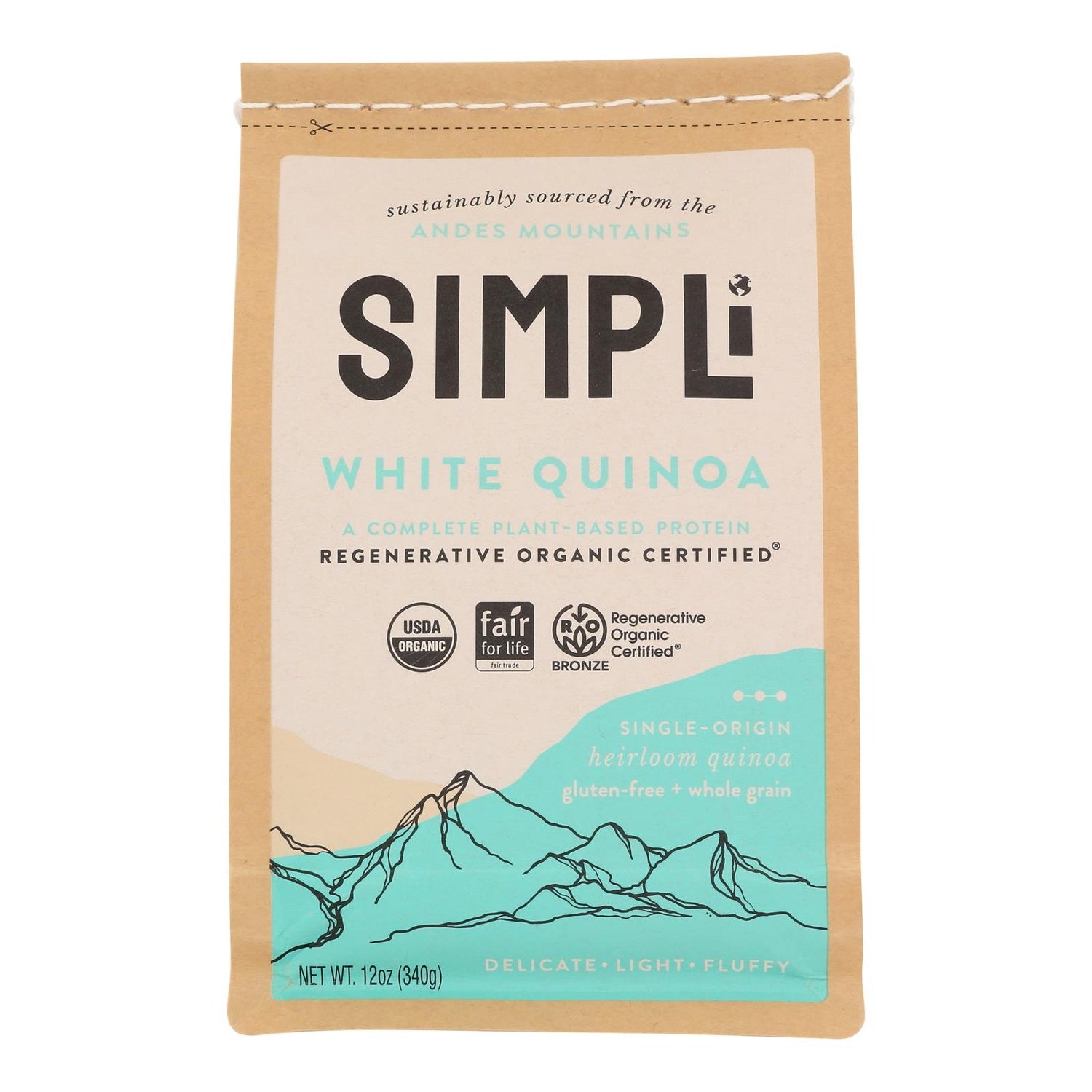 8-PACK OF QUINOA GRAIN WHITE
