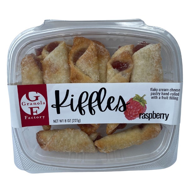 9-PACK OF Cookies Raspberry Kiffle, Granola Factory