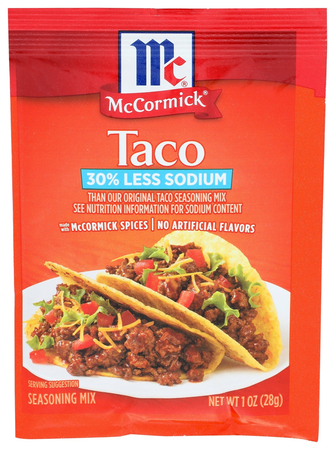 12-PACK OF SEASONING TACO LESS SODIUM