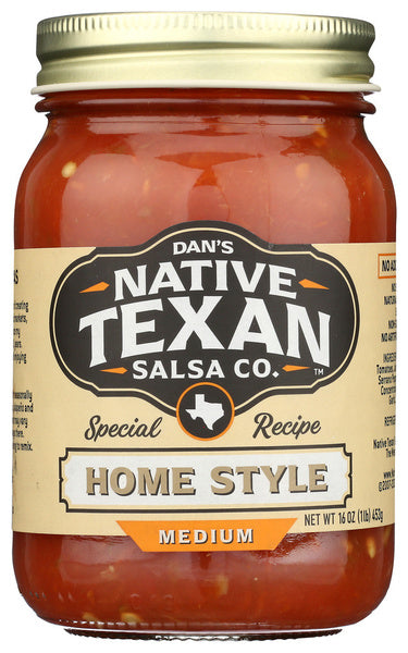 6-PACK OF Salsa Medium Native Texan 16 oz