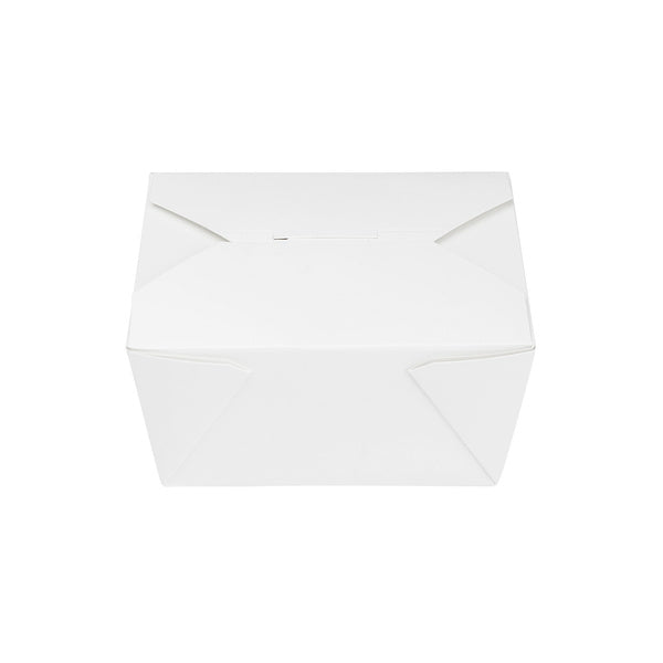 450-PACK OF Box Food Karat 450 ct Paper Take-Out Boxes | #1 | 30 oz | White