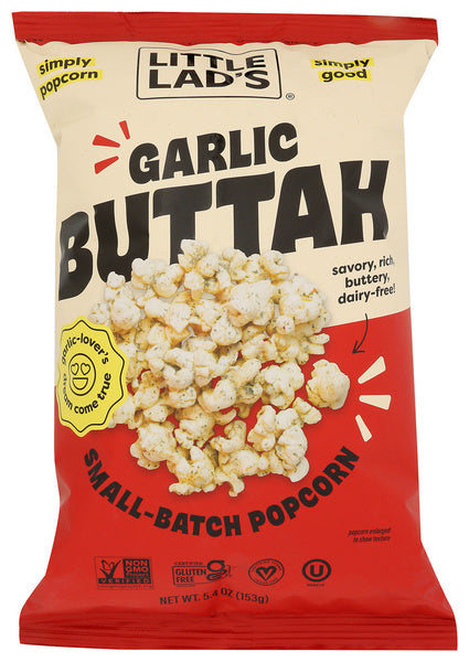 6-PACK OF Popcorn Butter Little Lads 5.4 oz