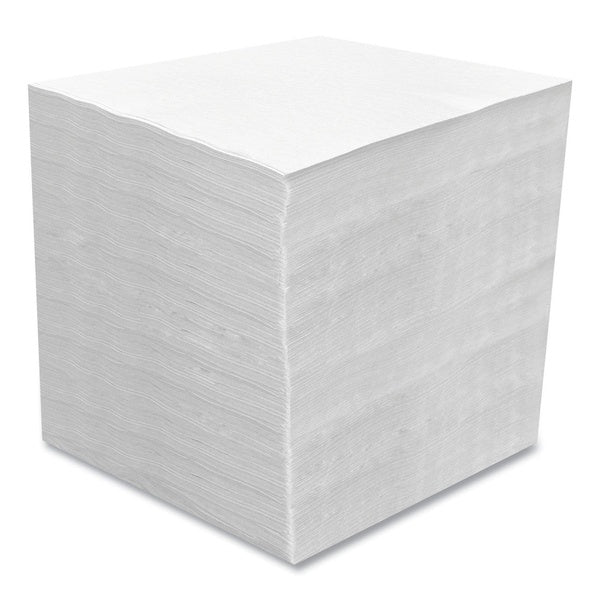 1000-PACK OF Cascades PRO N692 15" x 15" 1-Ply White Dinner Napkins - 1000 Count for Restaurants and Events