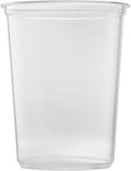 500-PACK OF Container Plastic Karat [500 Pack - 32oz] Deli Containers, Recyclable PP Food Containers, Plastic Deli Cups