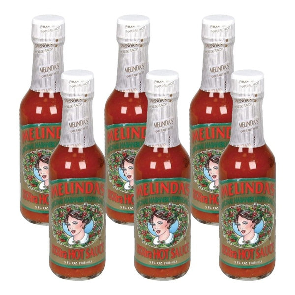 6-PACK OF Sauce Hot Extra Extra Melinda 5 oz