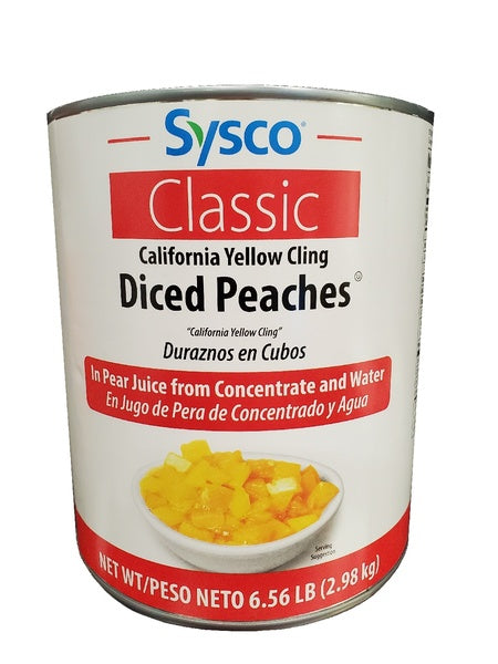 6-PACK OF PEACH YC DICED CH PEAR JUICE