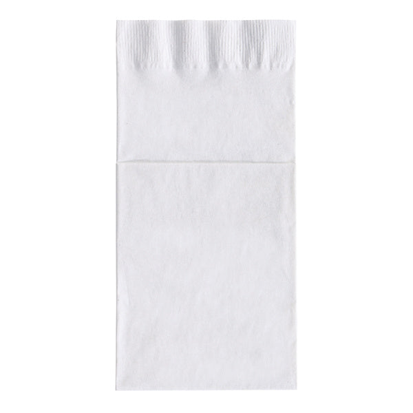 8-PACK OF NAPKIN DINNER POCKET WHT 2 PL